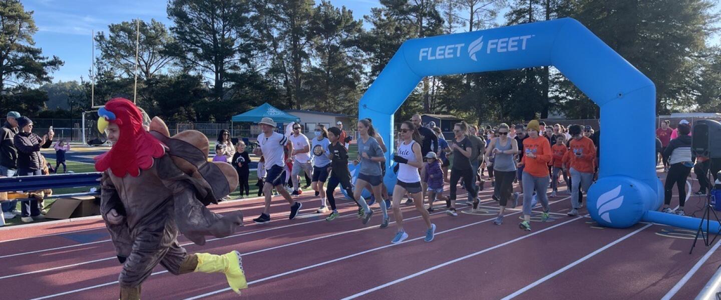 Fleet on sale feet race