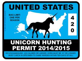 Unicorn Hunting Permit