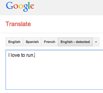 google translate for runners amy l