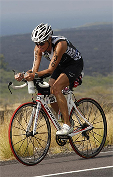 Teri on Bike