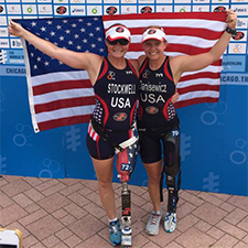 Hailey at Chicago Paratriathlon