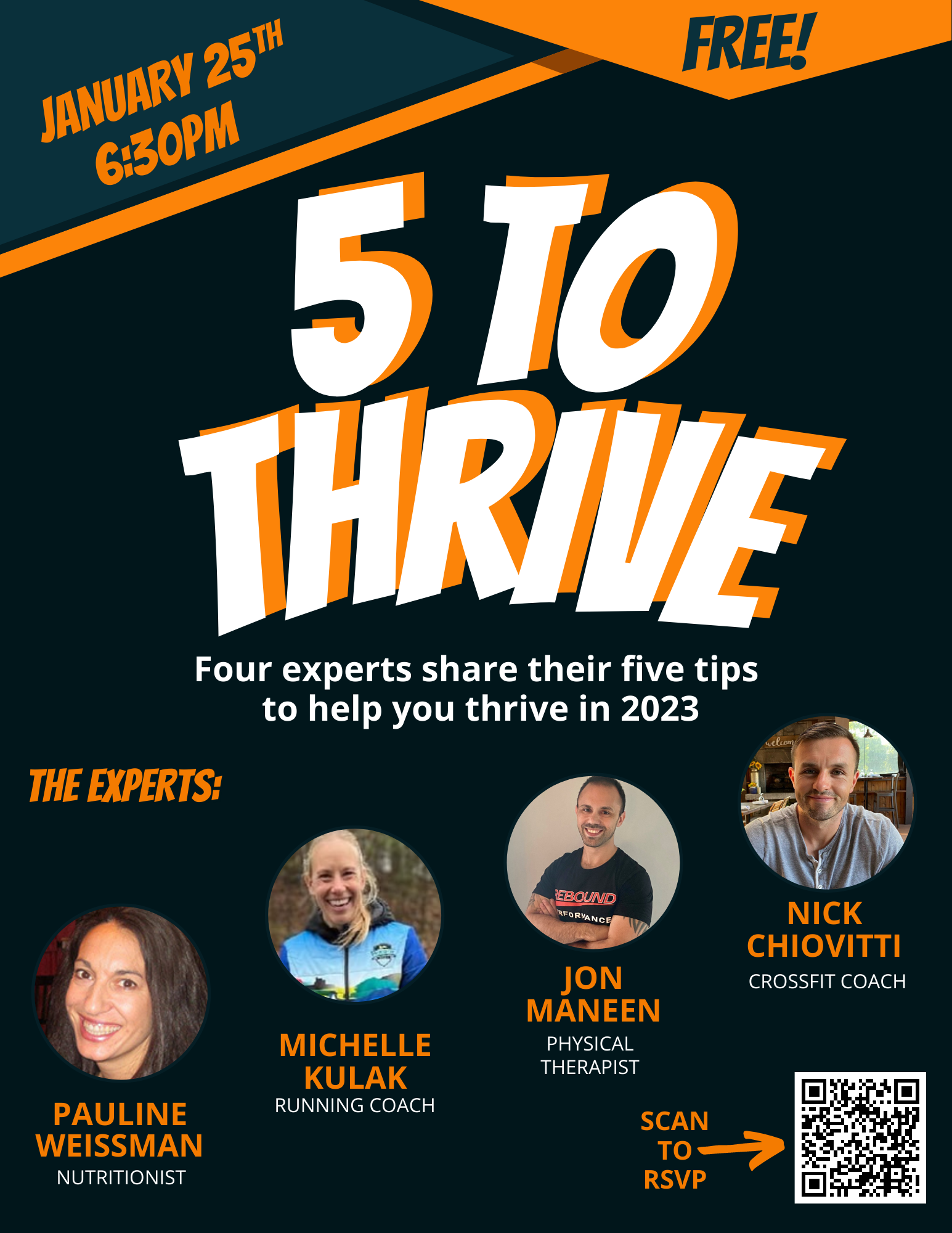 Five to Thrive Seminar