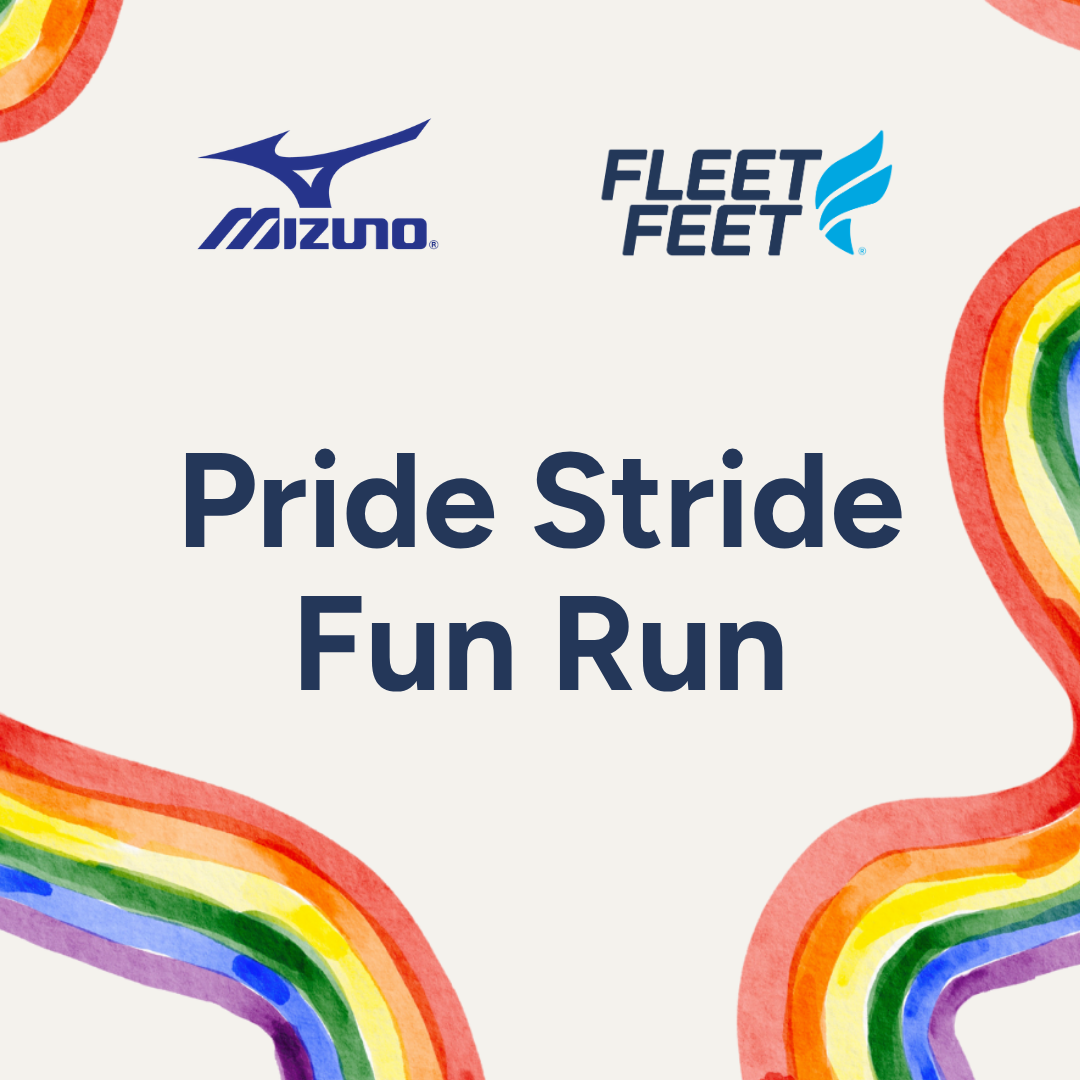 Pride Stride Fun Run with Mizuno