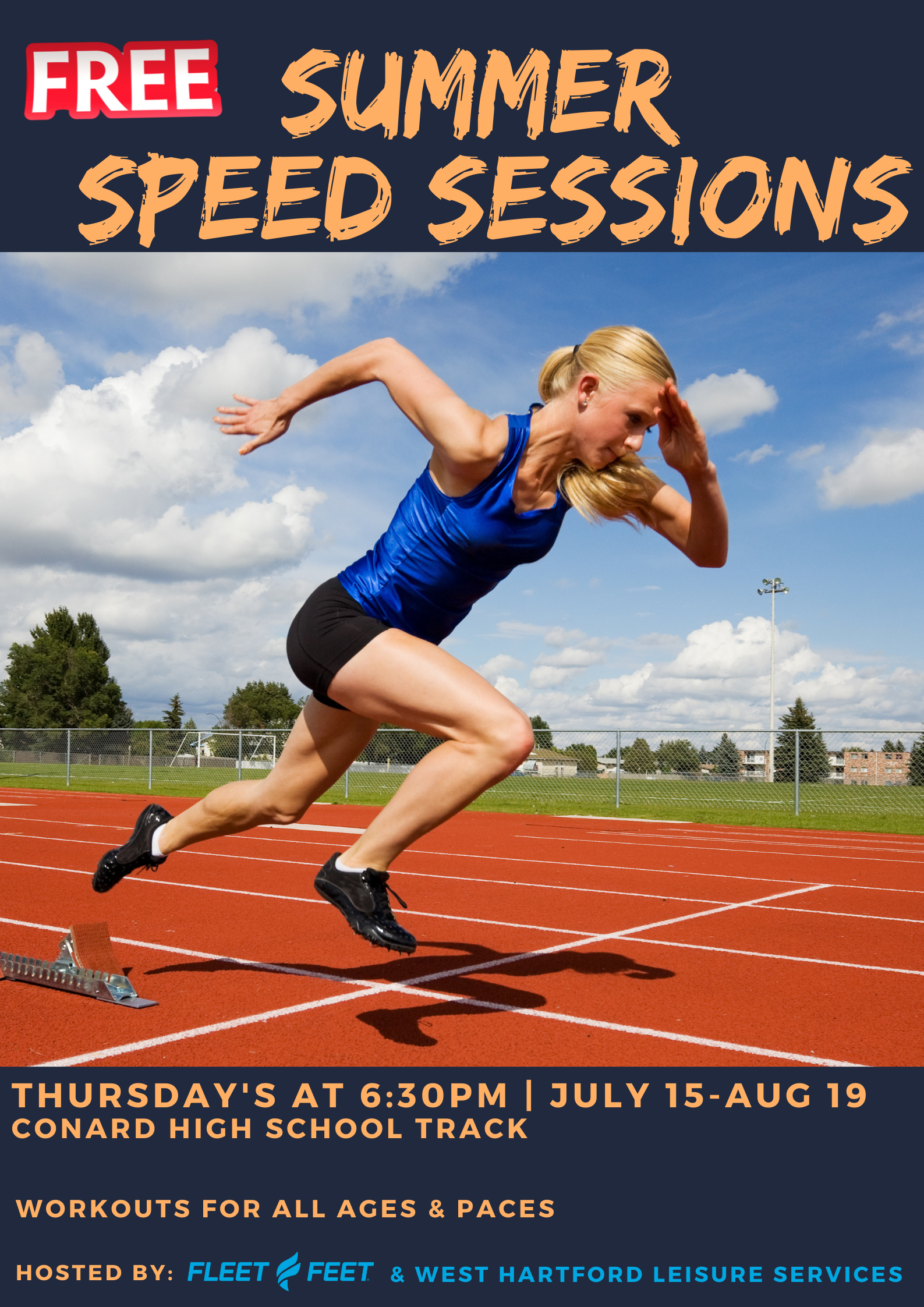 Track Workout Flyer