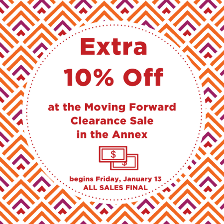 Moving Forward Sale