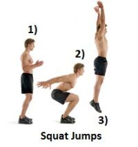 plyometric squat jump