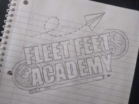 fleet feet academy logo