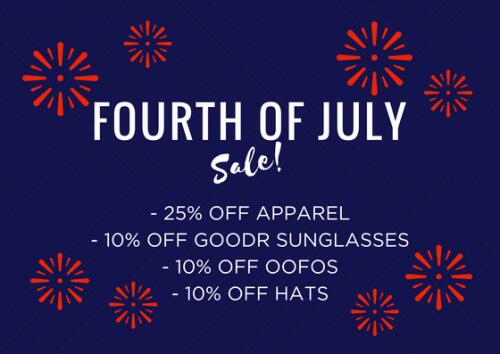 fourth of july sale