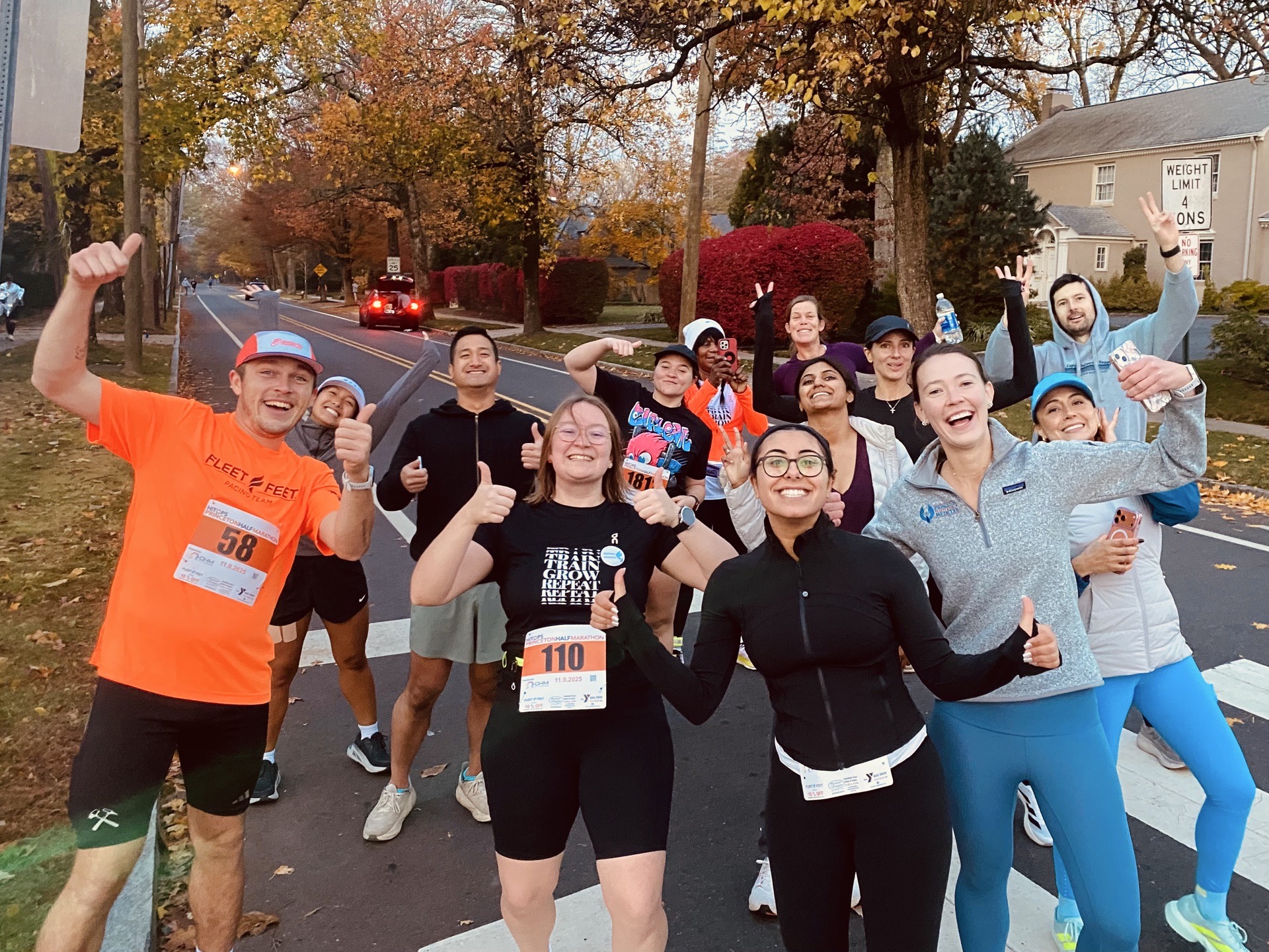 princeton half group photo