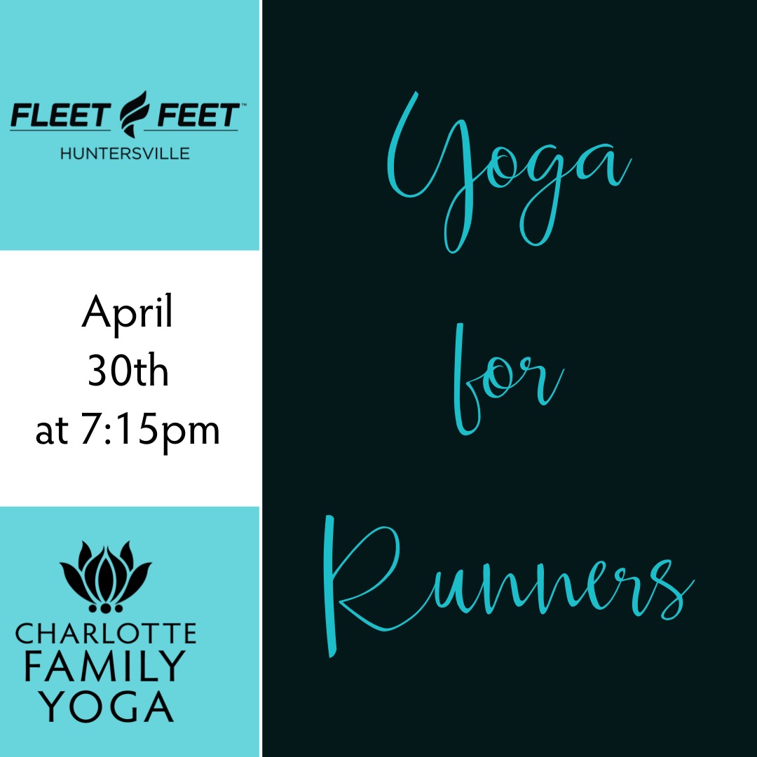 Yoga for Runners Fleet Feet Huntersville