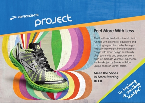 brooks pure project shoes