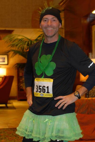 Jim at Shamrock'n half marathon