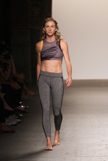 Lauren Fleshman on runway