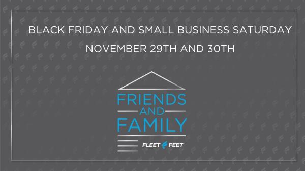 fleet feet black friday sale