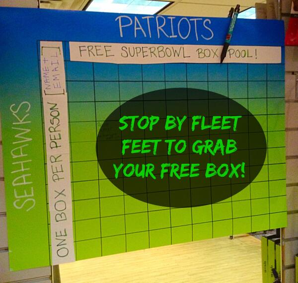 2015 Super Bowl Box Pool at Fleet Feet Hoboken - Fleet Feet Hoboken