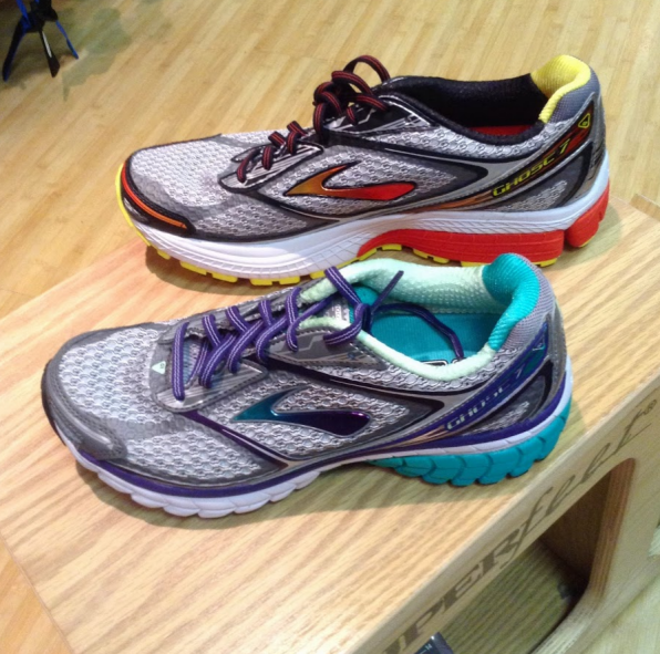 Brooks shop and saucony