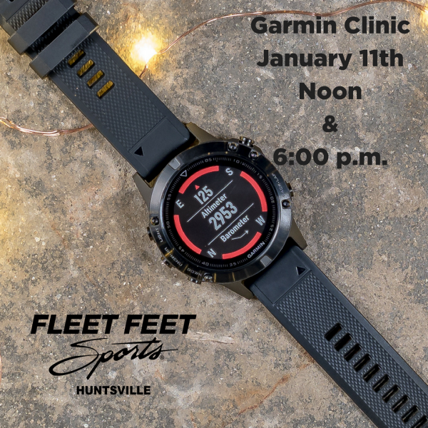 Garmin Clinic Fleet Feet Sports Huntsville