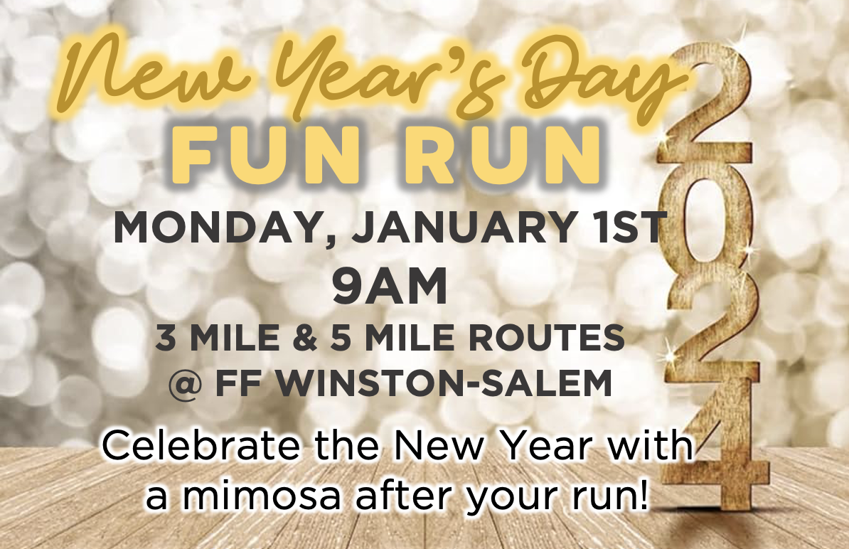 January 1st Fun Run Fleet Feet Sports WinstonSalem