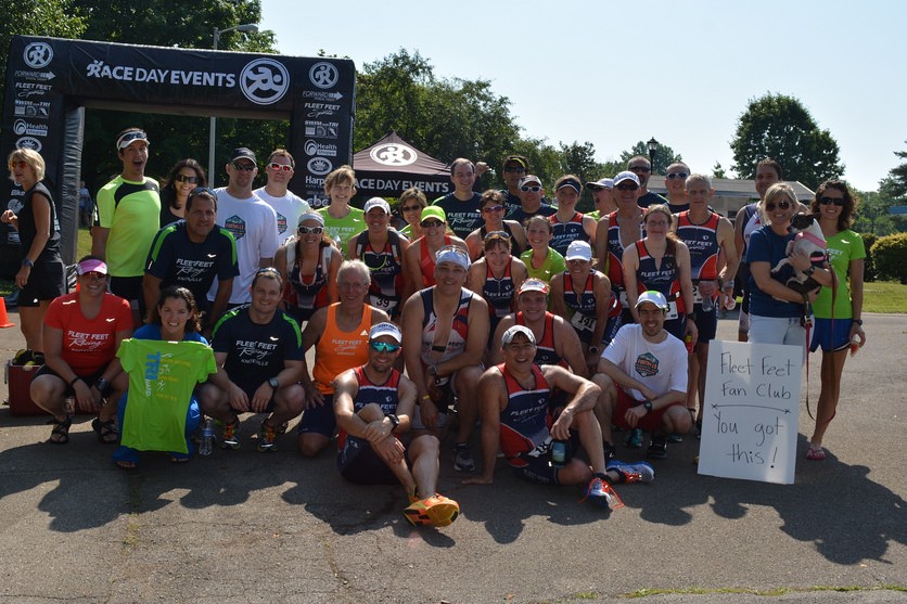 Fleet Feet Sports at the Foothills Sprint Triathlon