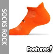 feetures socks with text socks rock