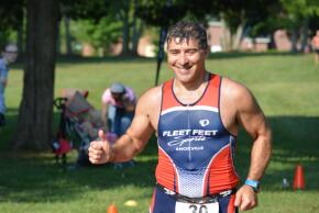 Shahin Hadian at the West Side Y Tri 2014 Knoxville