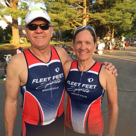 Bill and MaryJane ready to TRI!