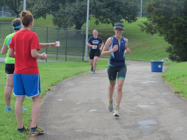 Racing the West Side Y Sprint Triathlon