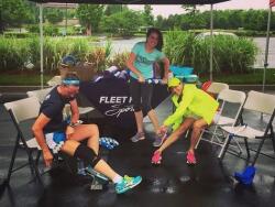 Fleet Feet Knoxville Recovery Tent