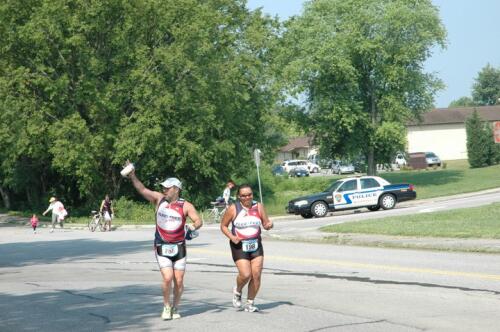 Amparo and Shahin racing at Foothills