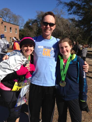 Bill after Charleston Marathon 2013