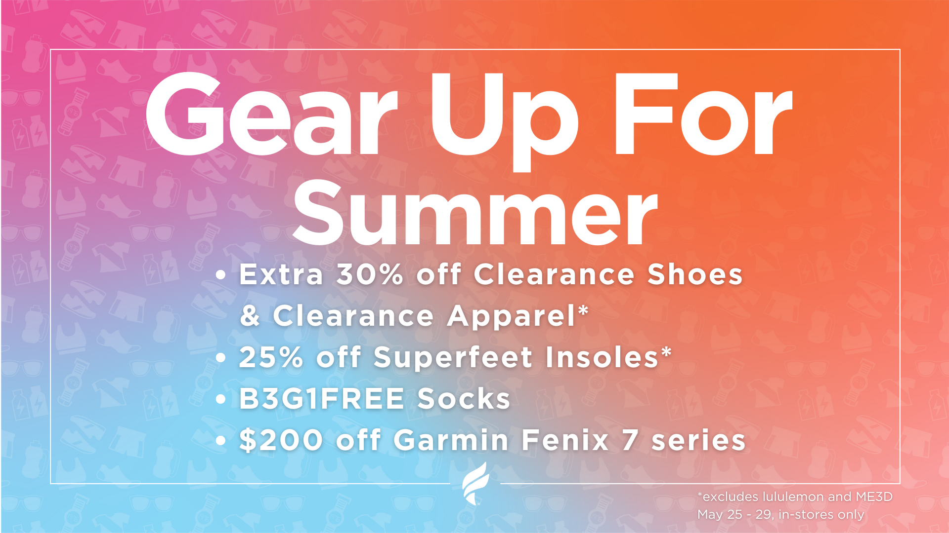 On-Sale Gear, Clearance Apparel