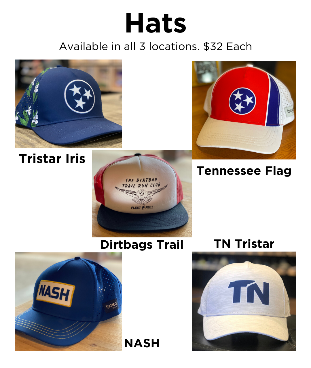 fleet feet hats