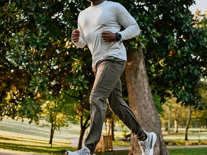 All Paces Performance Long Sleeve & Rip Stop Joggers
