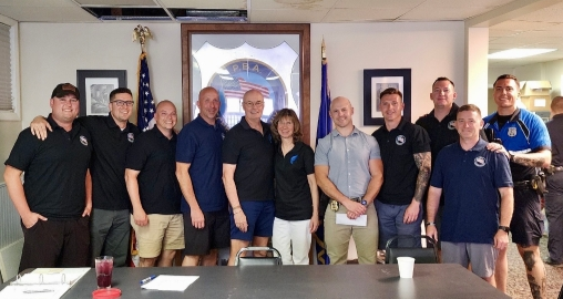 photo of PBA and Fleet Feet owners 