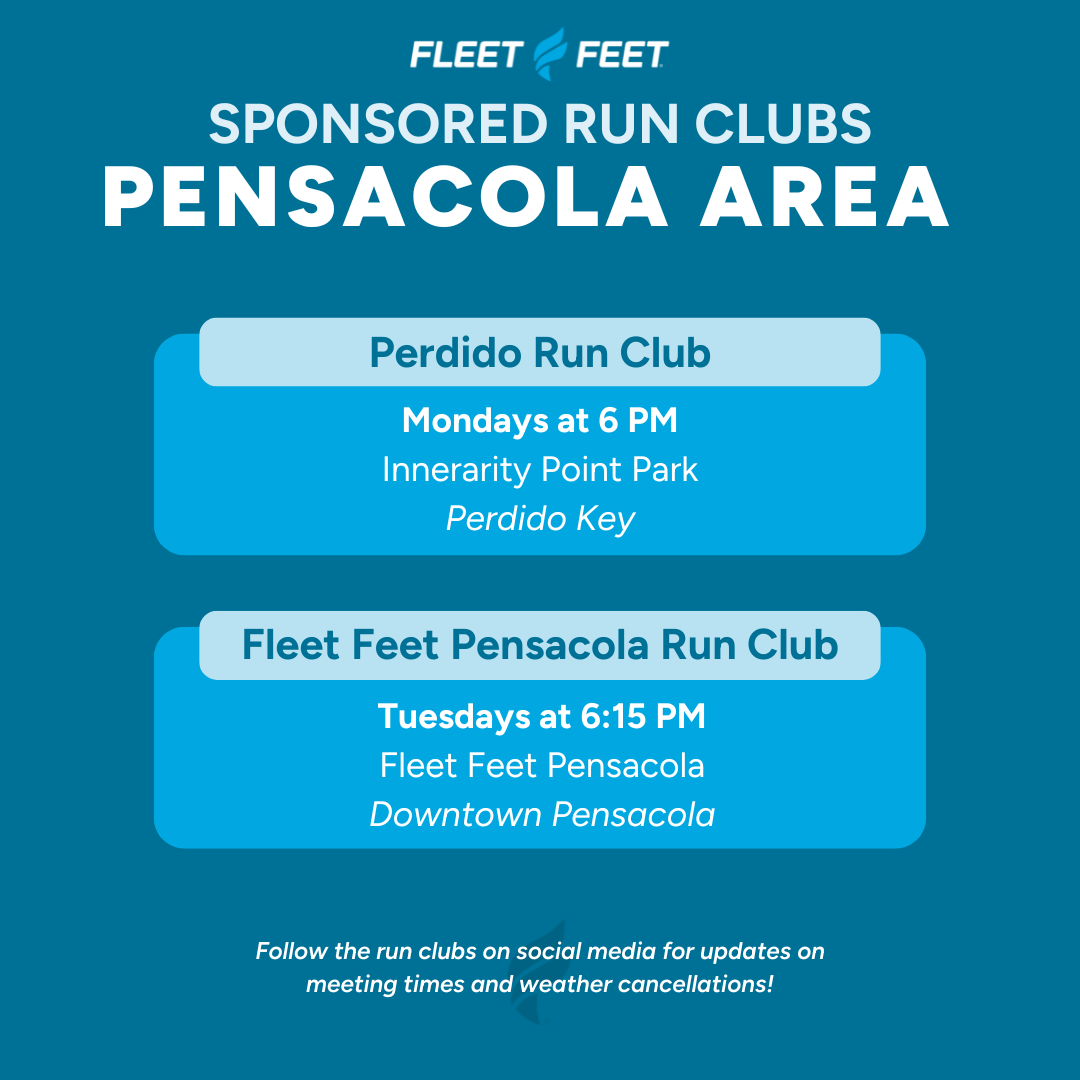 Fleet Feet Pensacola area run clubs