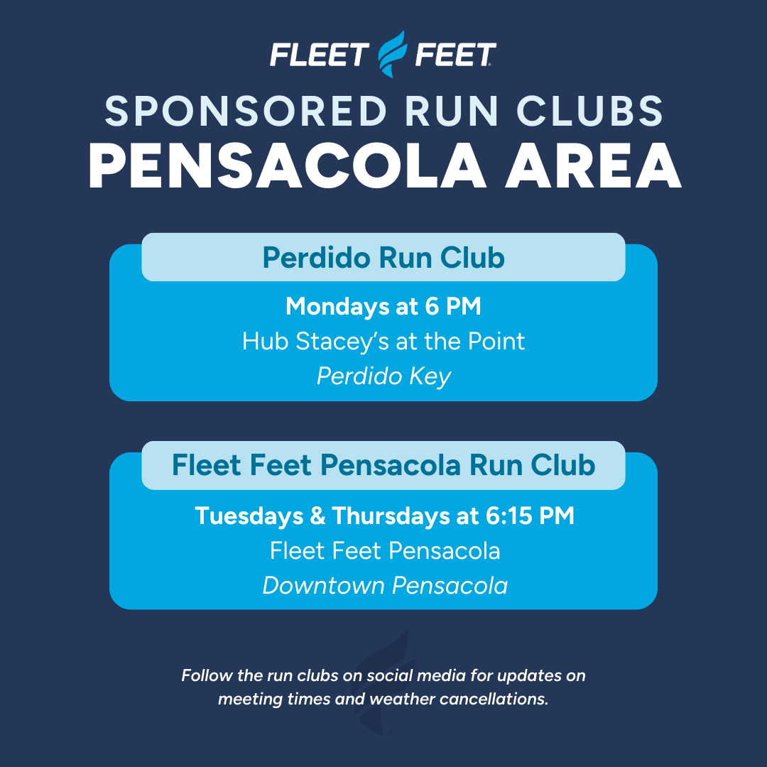 Fleet Feet Pensacola area run clubs