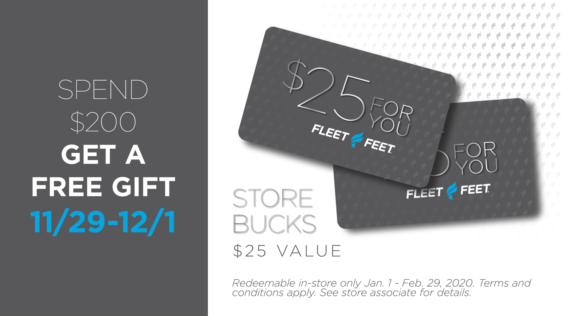 fleet feet black friday 2019