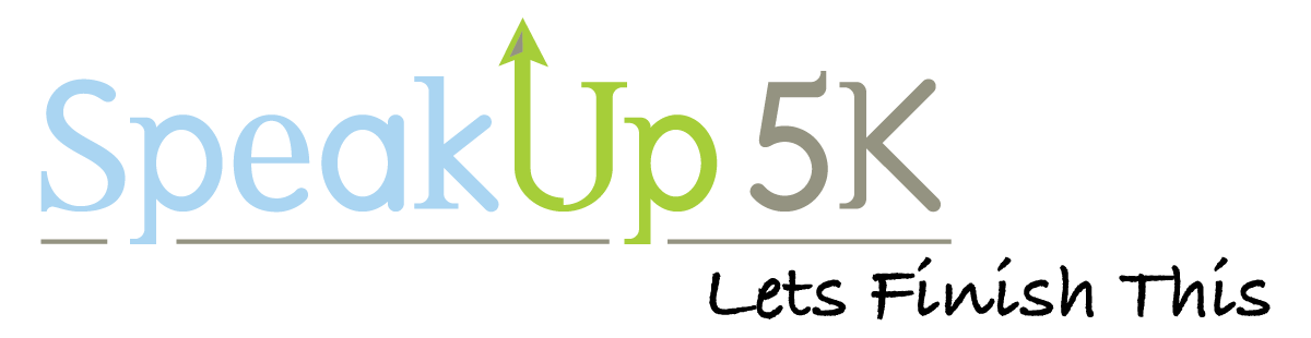 Speak Up 5K Logo