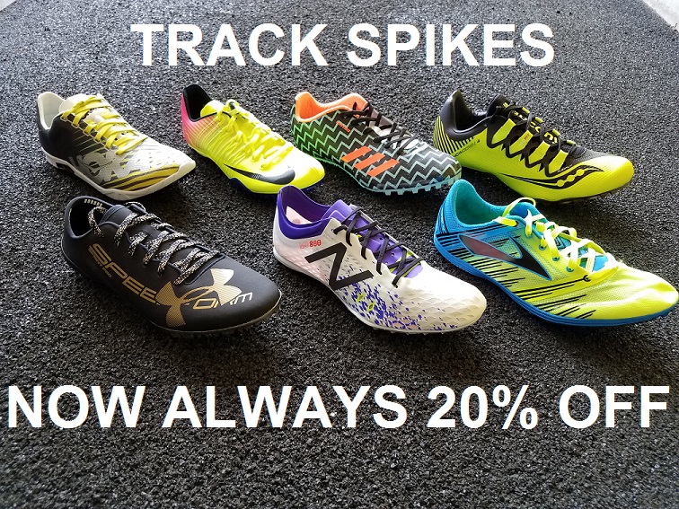 Track & deals field spikes