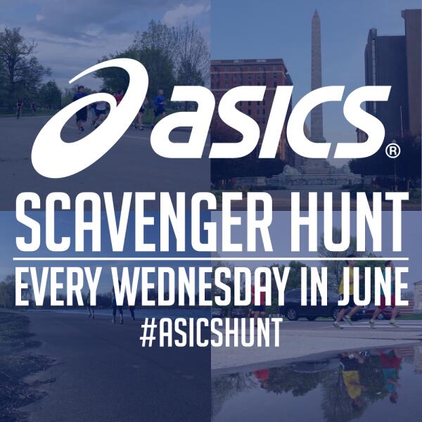 Asics Scavenger Hunt