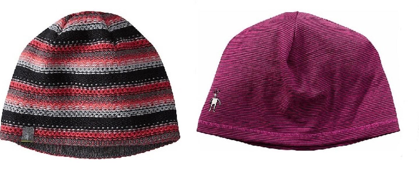 Women's Buffalo Pink Knit Winter Hat