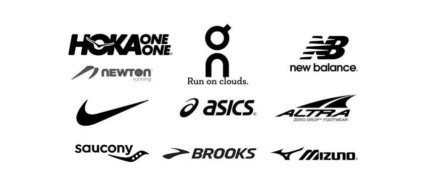 running shoe company logo