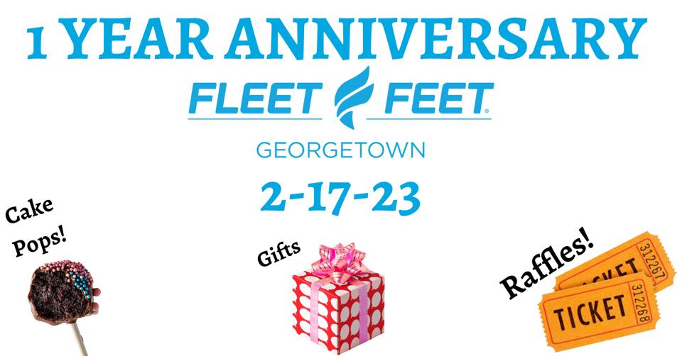 Fleet Feet turns 1! Fleet Feet Round Rock