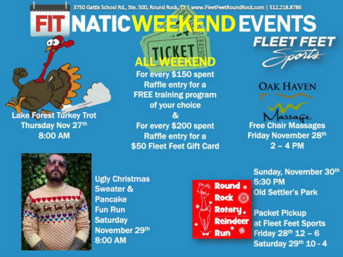 Black Friday Fitnatic Weekend Events