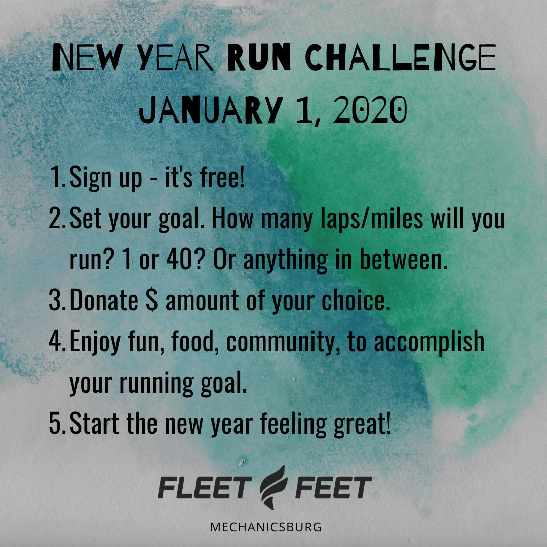 New Year Run Challenge Are You In? Fleet Feet Mechanicsburg