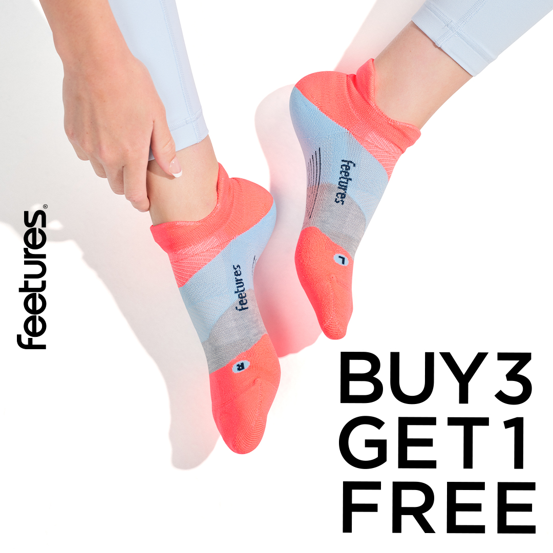 Feetures sock, buy 3 get 1 free