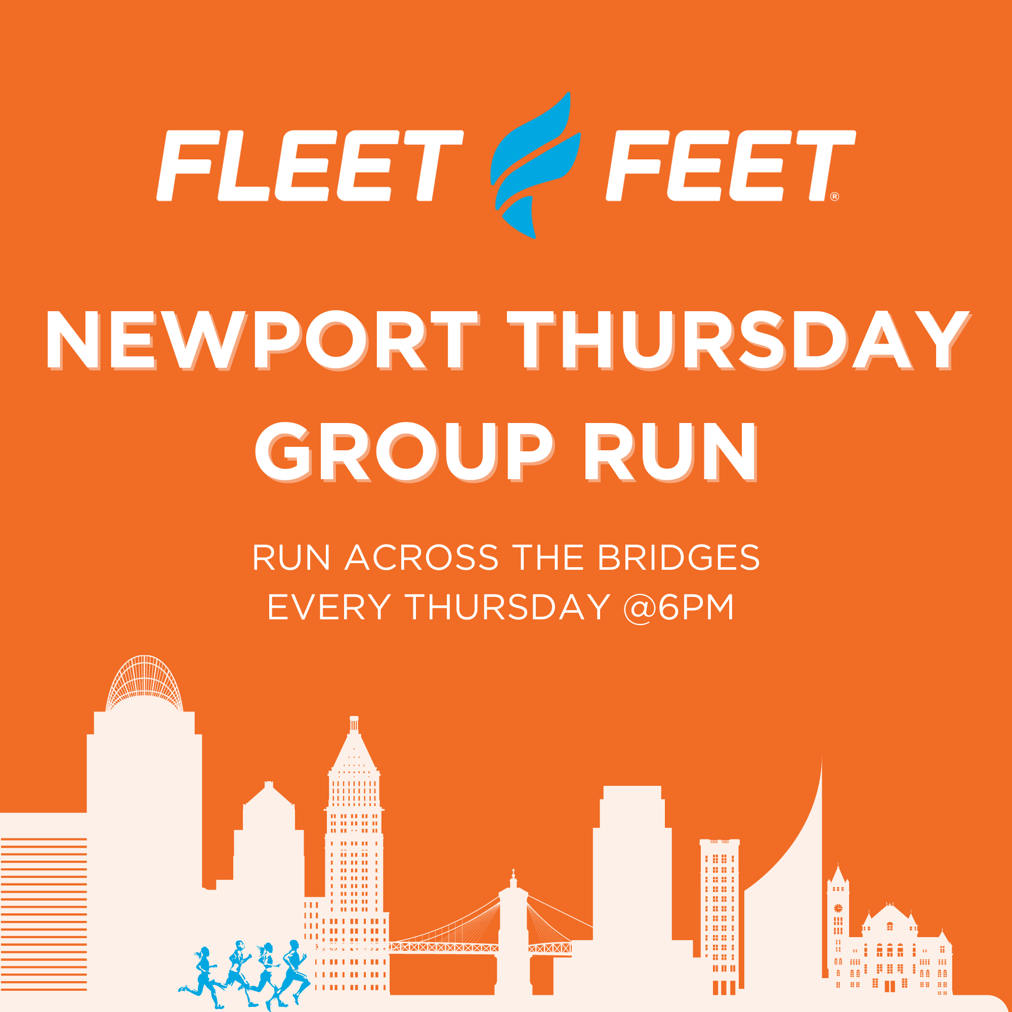 Thursday Night Group Runs (Newport) - Fleet Feet Cincy