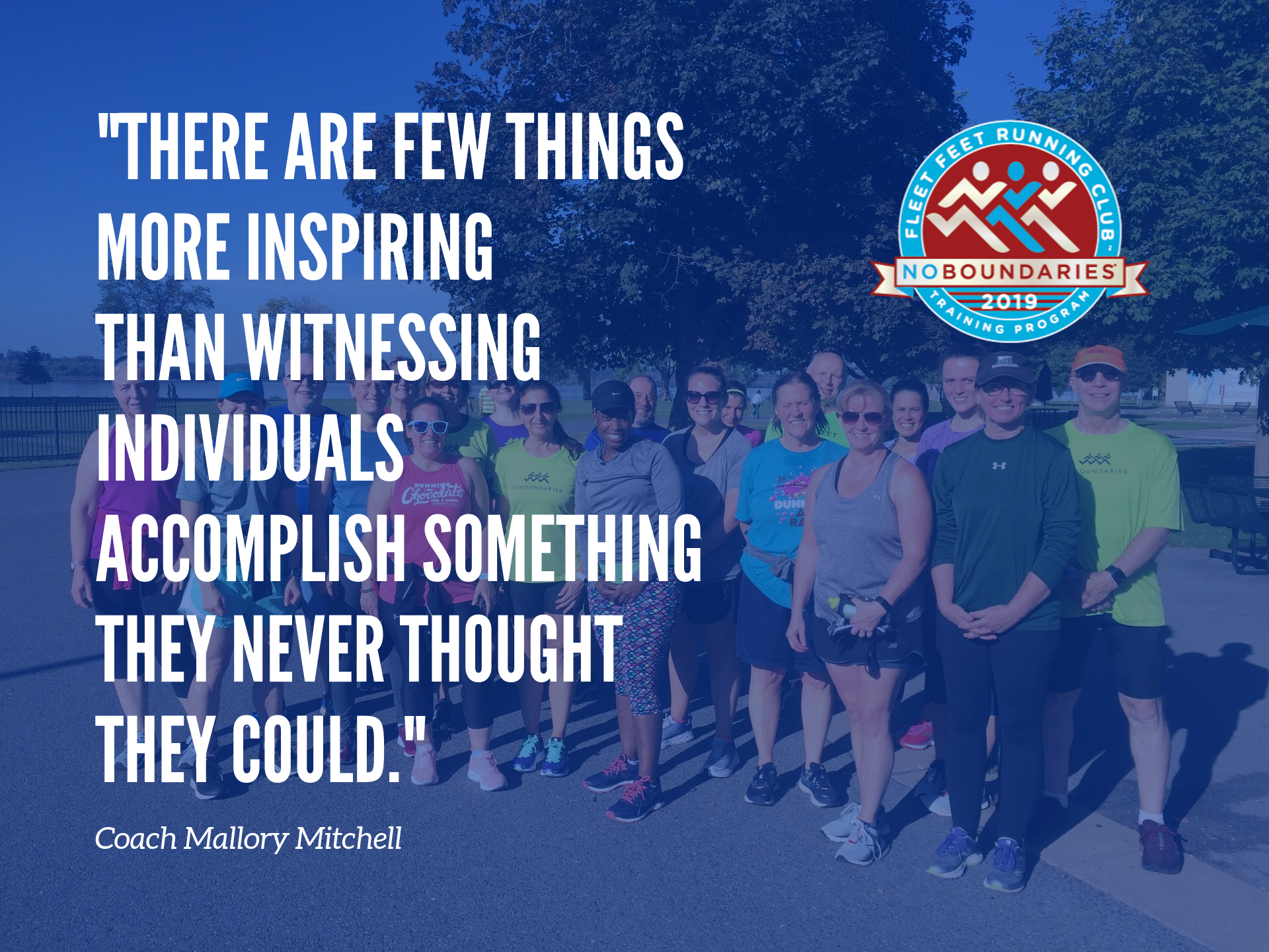 No Boundaries Coach Quote 5k training