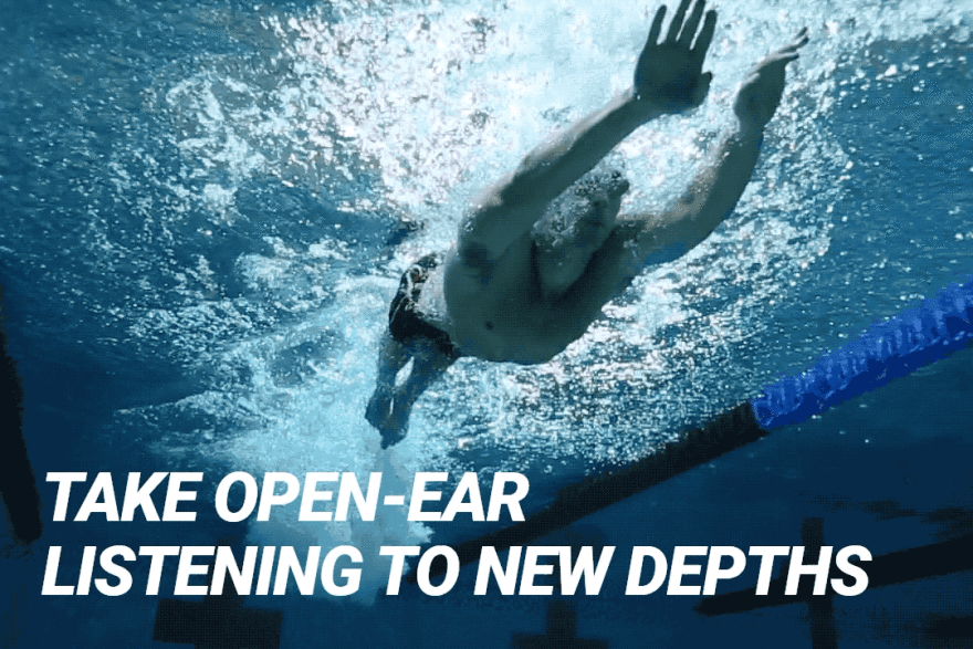 Aftershokz xtrainer swimming headphones 