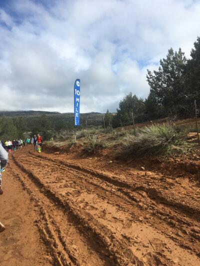 Another spot along the Zion course, this one was just mud.